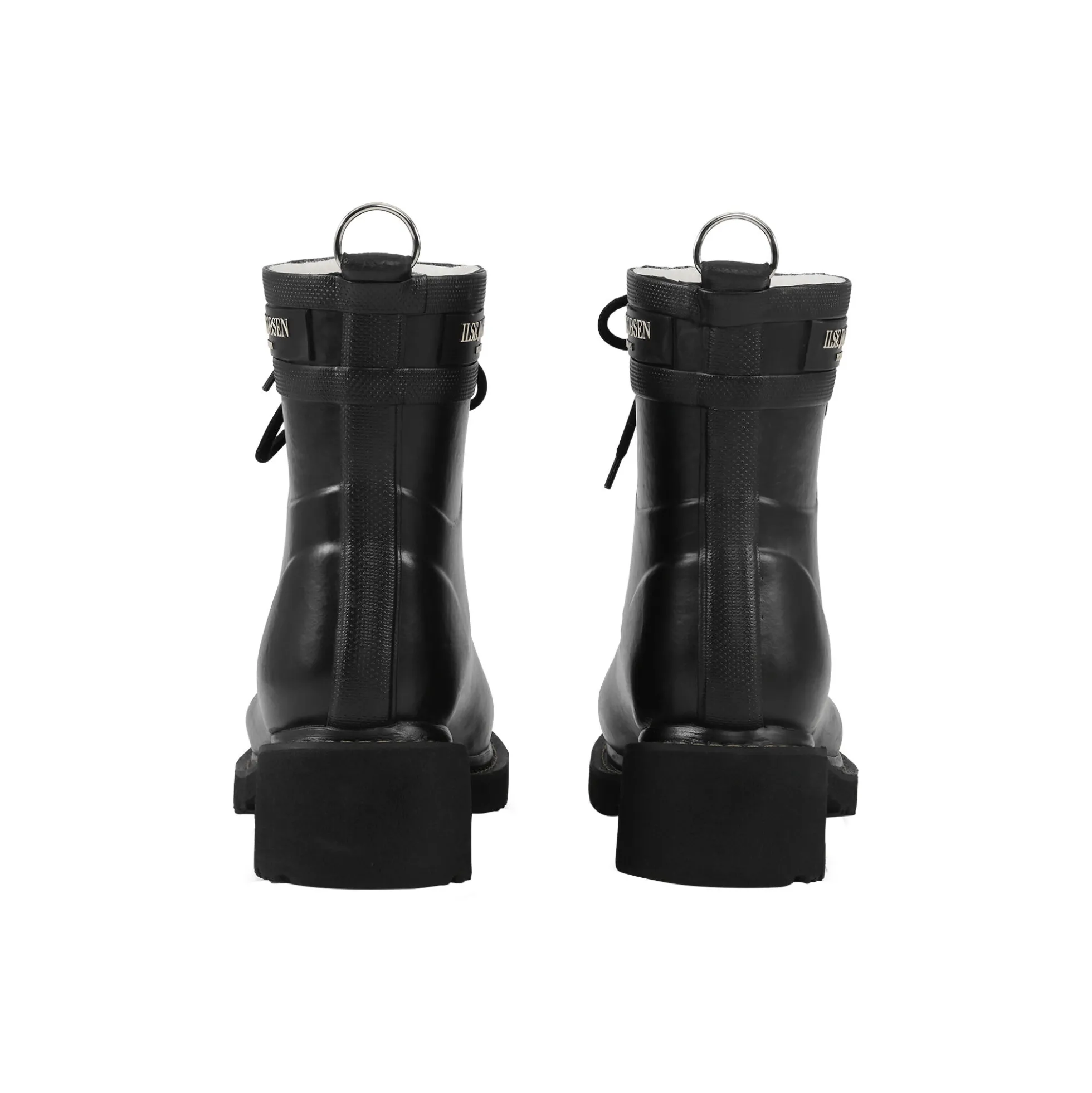 Short Rubber Boots, black black