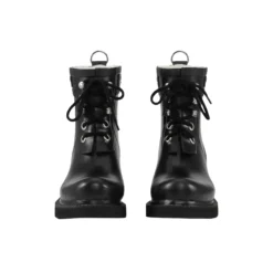 Short Rubber Boots, black black