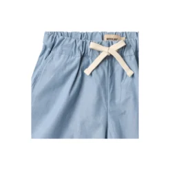 Shorts Cuba, blue chambrey