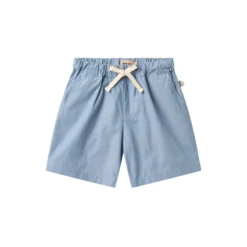 Shorts Cuba, blue chambrey