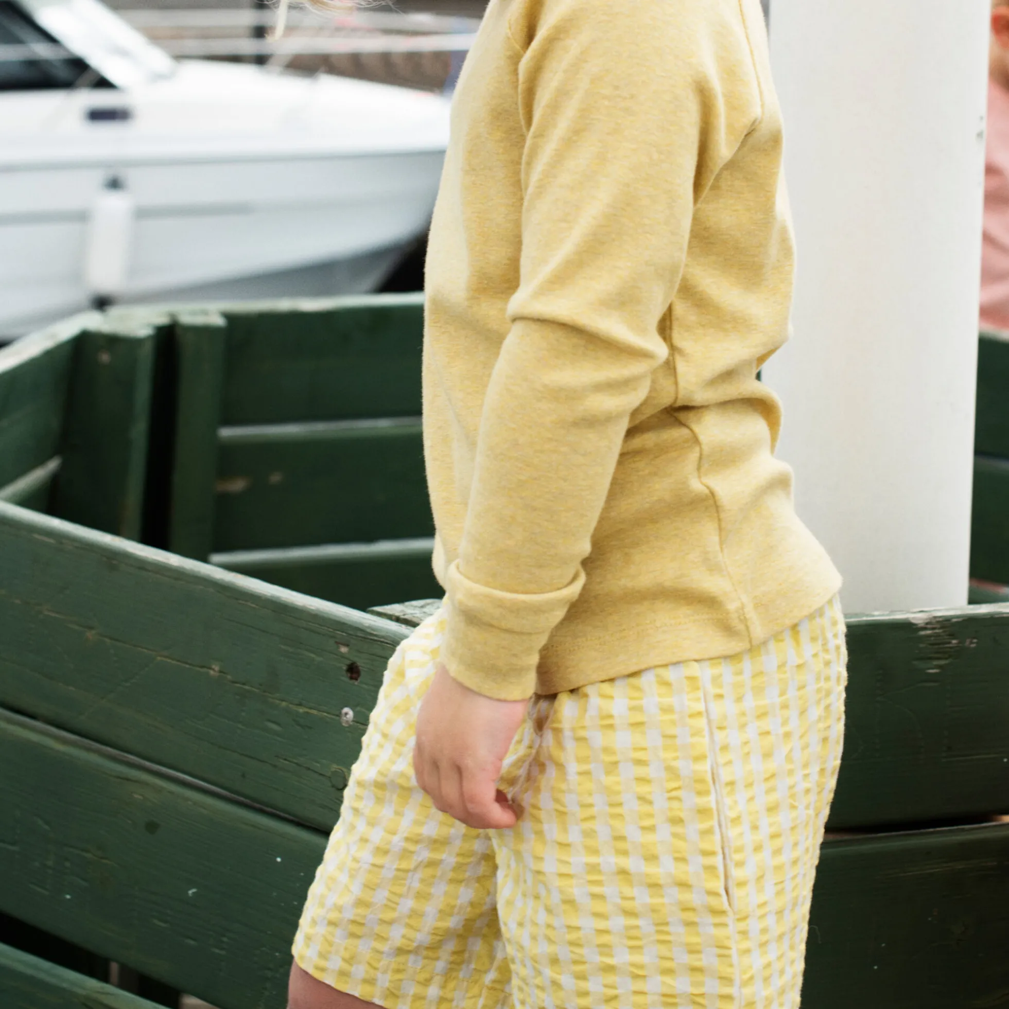 Shorts, lemon checks