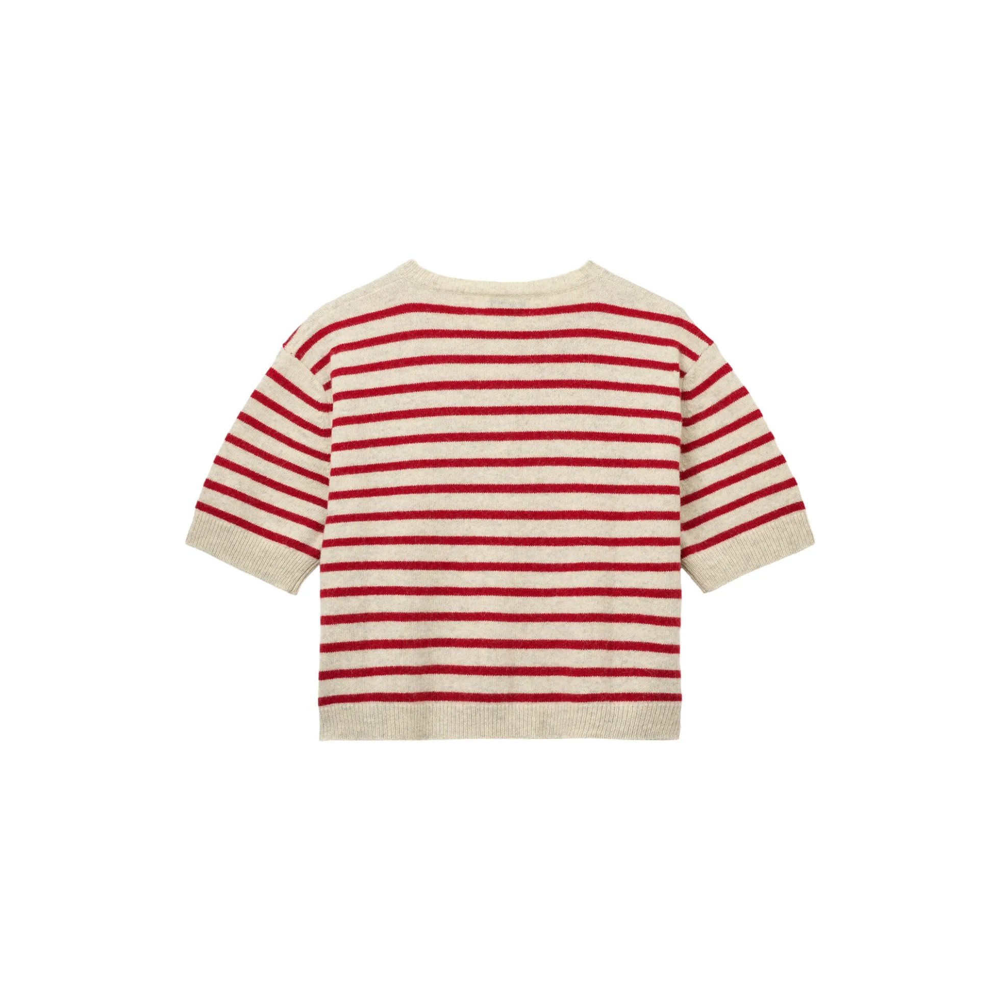Signe cardigan, red creme