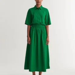 Silje Long Skirt, abundant green