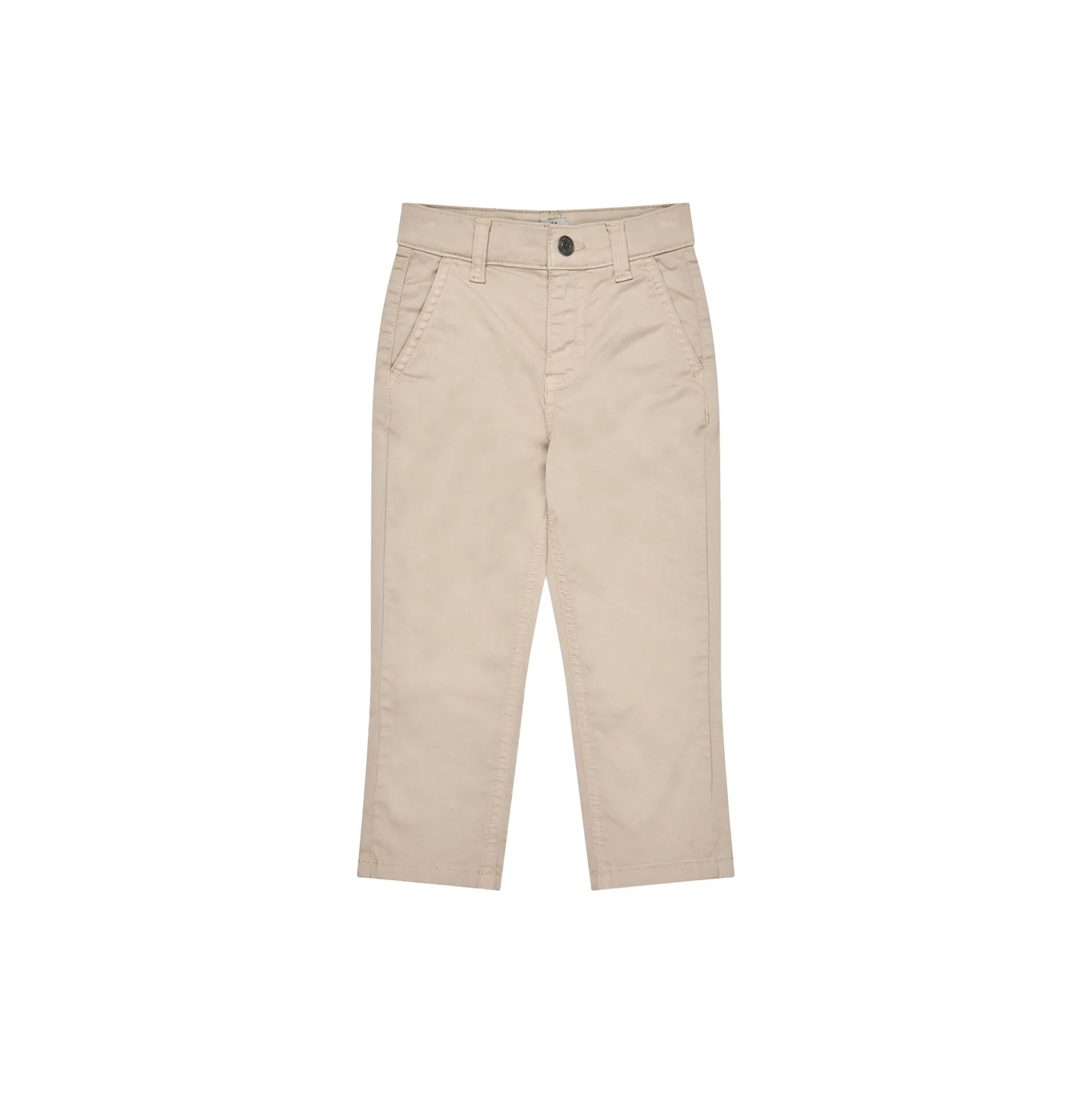 Silky Twill Chino Pants w. Stretch