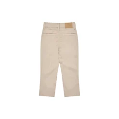Silky Twill Chino Pants w. Stretch