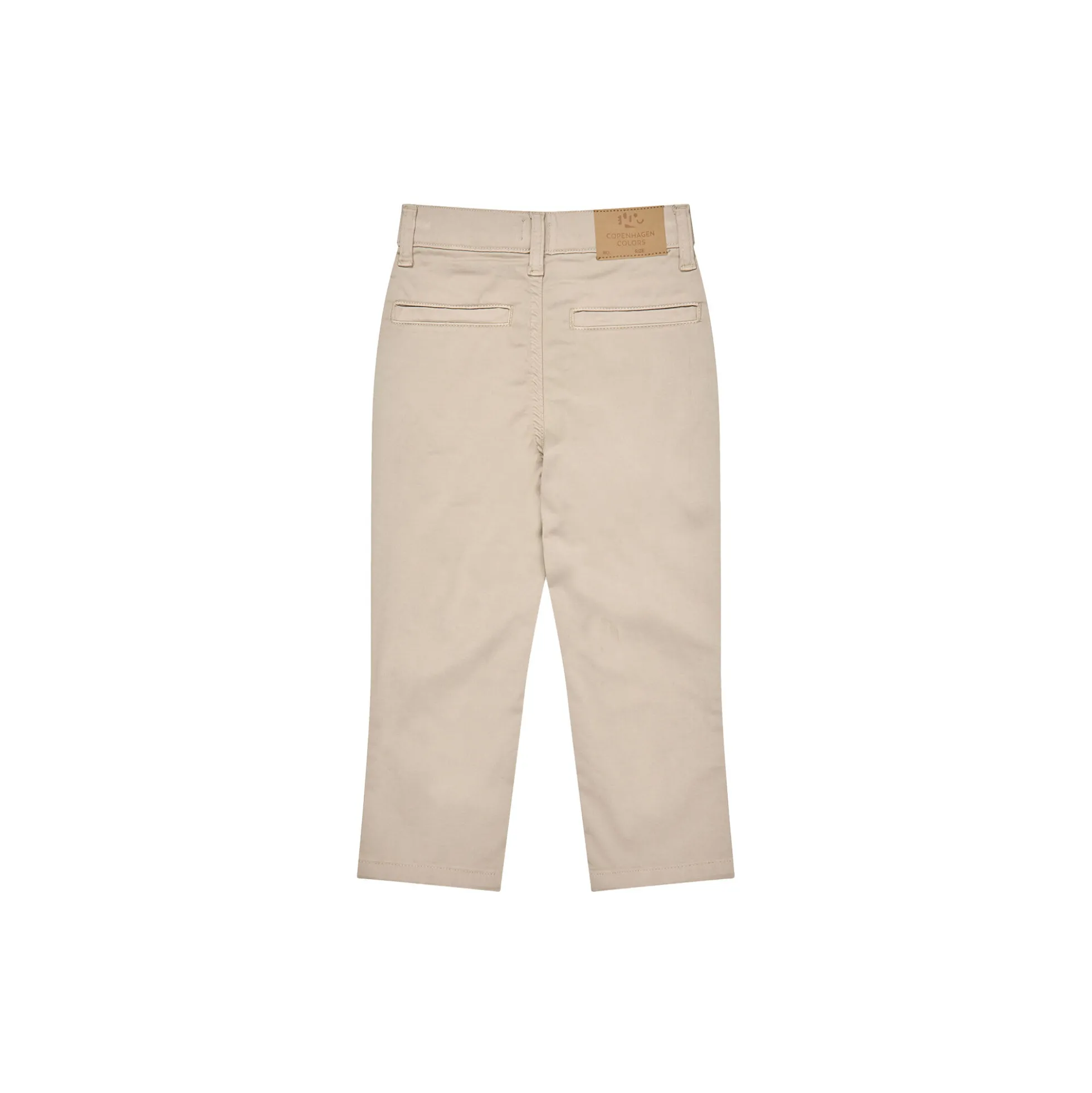 Silky Twill Chino Pants w. Stretch