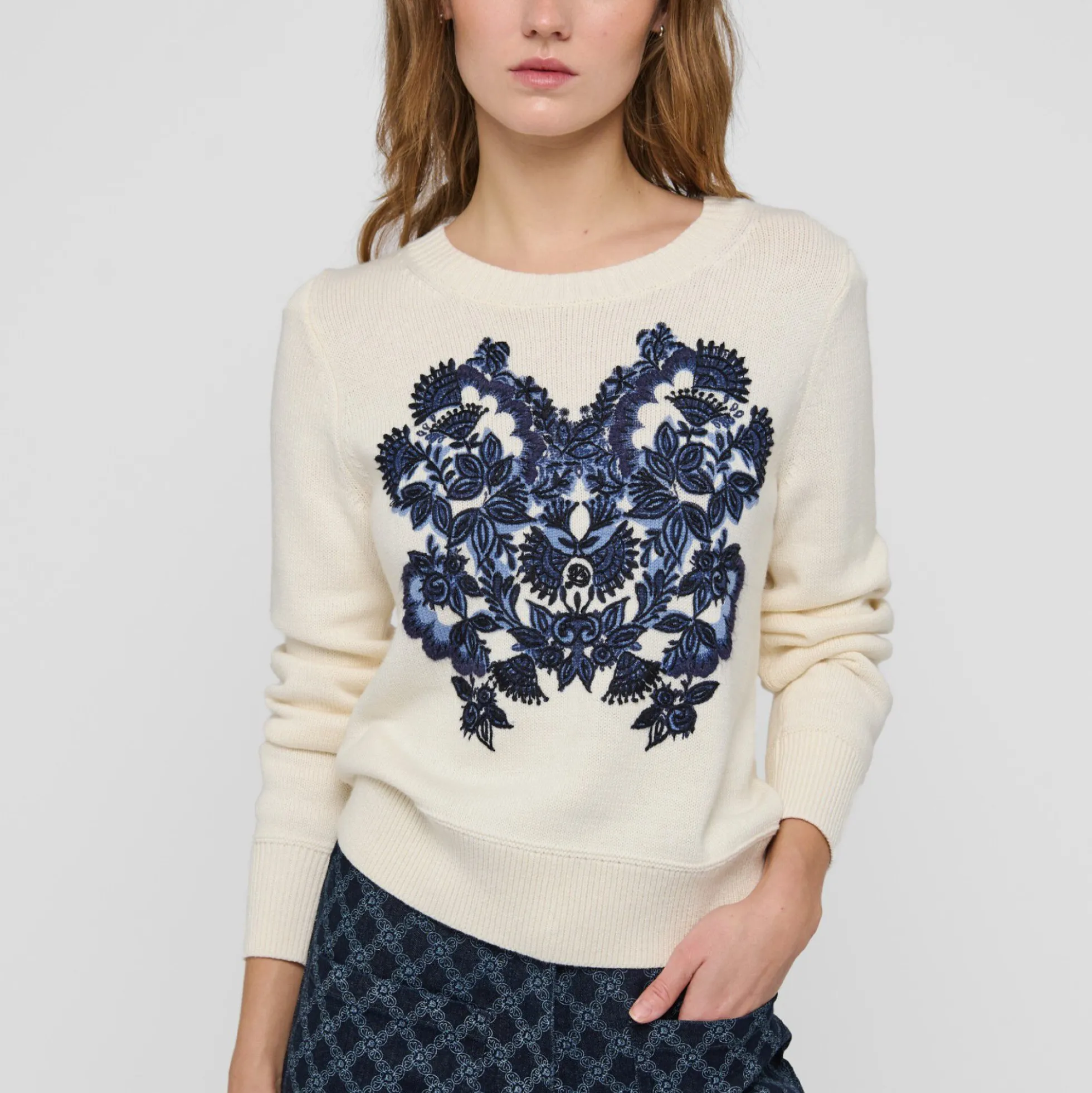 SilviasDEA Sweater Fine knitted, passion