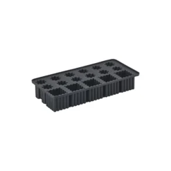 Singles isterningbakke, black