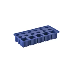 Singles isterningbakke, indigo blue