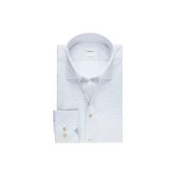Slimline C75 RM cuff, light blue pattern