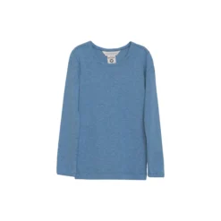 Slim T-shirt, azur
