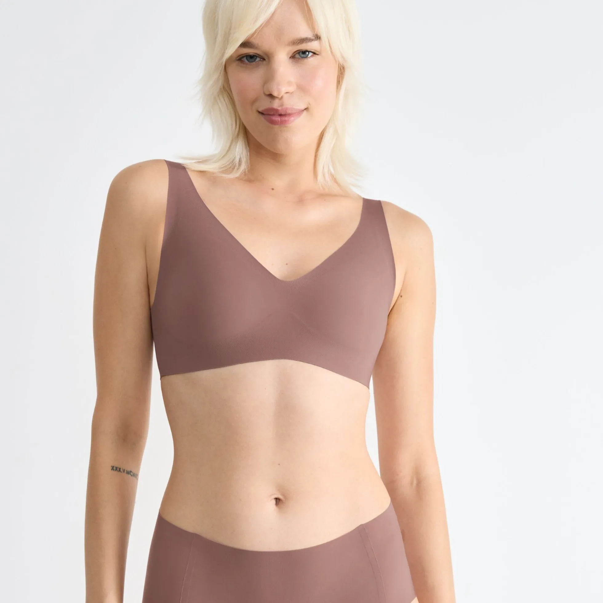 sloggi ZERO Feel 2.0 Soft bra, cacao