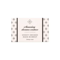 Soft Hair Wrap hår bonnet, dusty rose