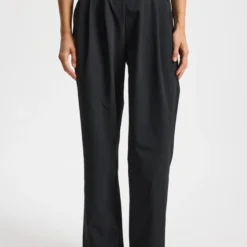 Soft Woven Track Pants Stroll, black