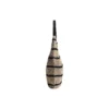 SoleaMBG Bag, Raffia, natural/black mix w/black