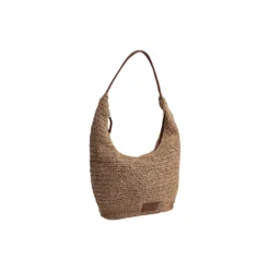 SoleaMBG Bag, Raffia, natural w/cognac