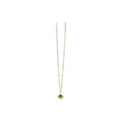 Soleil halskæde, petrol green
