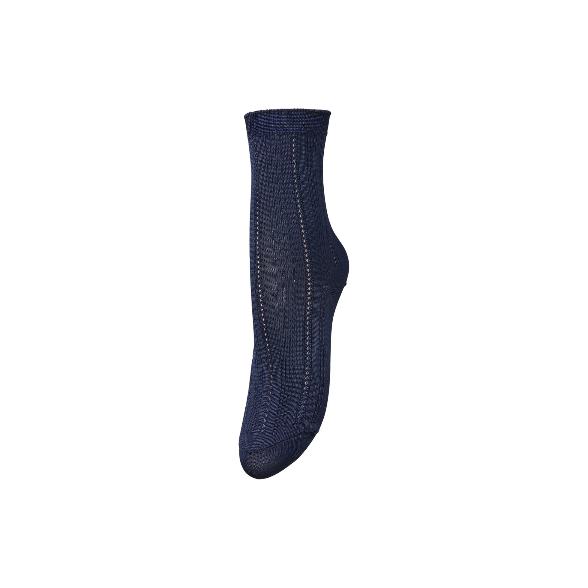 Solid Drake Sock, dress blue