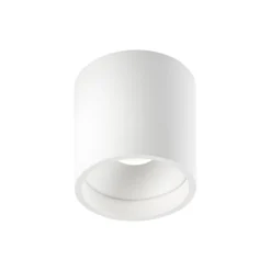 SOLO 2 ROUND loftlampe, hvid