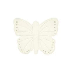 Sommerfugl legetæppe, off-white