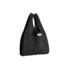 Sophia Straw Bag Medium, black