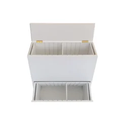 SORTED Premium Tall affaldssortering, white/RAL 9010