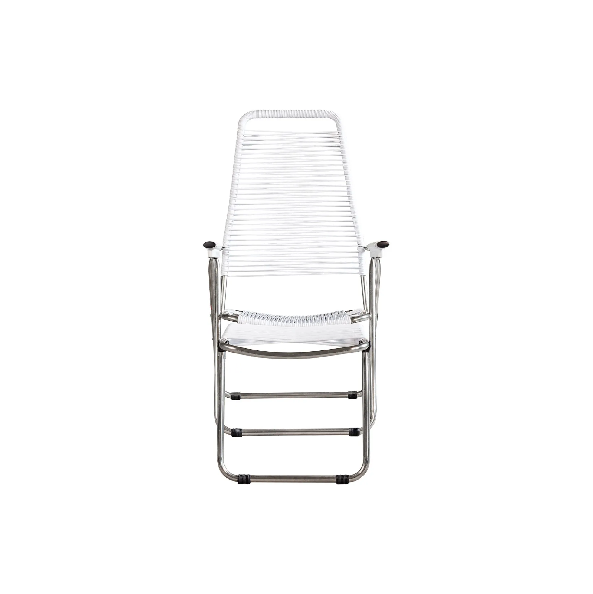 Spaghetti Outdoor Sunbed, white matt