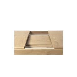 S-Table Dining Table Rectangular Extendable, matt lacquered oak