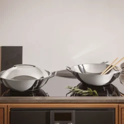 Stainless Steel Wok 5 L