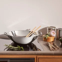 Stainless Steel Wok 5 L