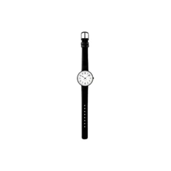 Station armbåndsur, white/black/black