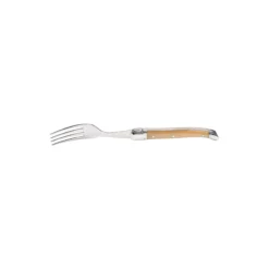Steakgaffel, brunt horn
