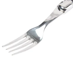 Steakgaffel, sort horn