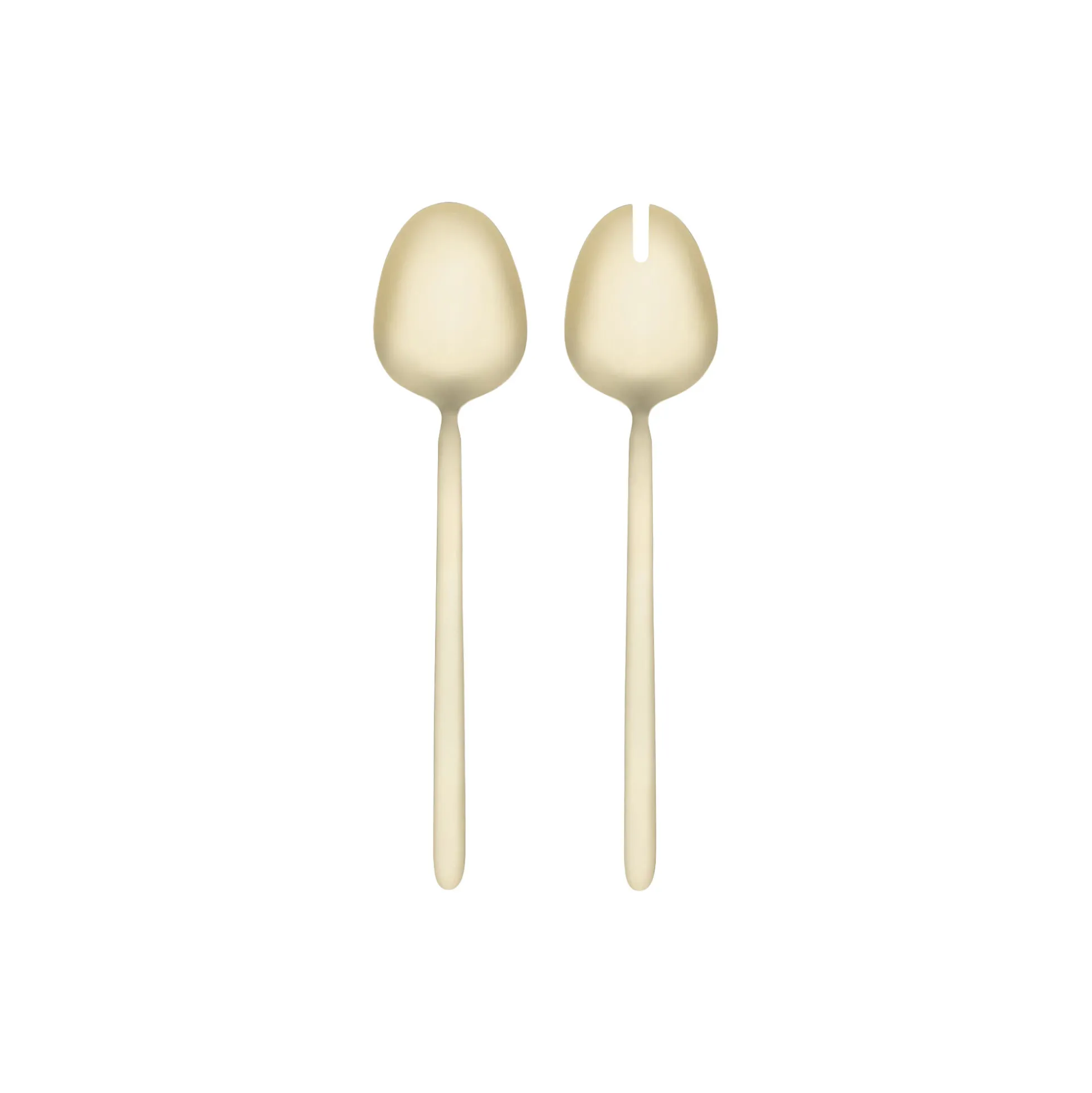 STELLA Salad Servers, champagne