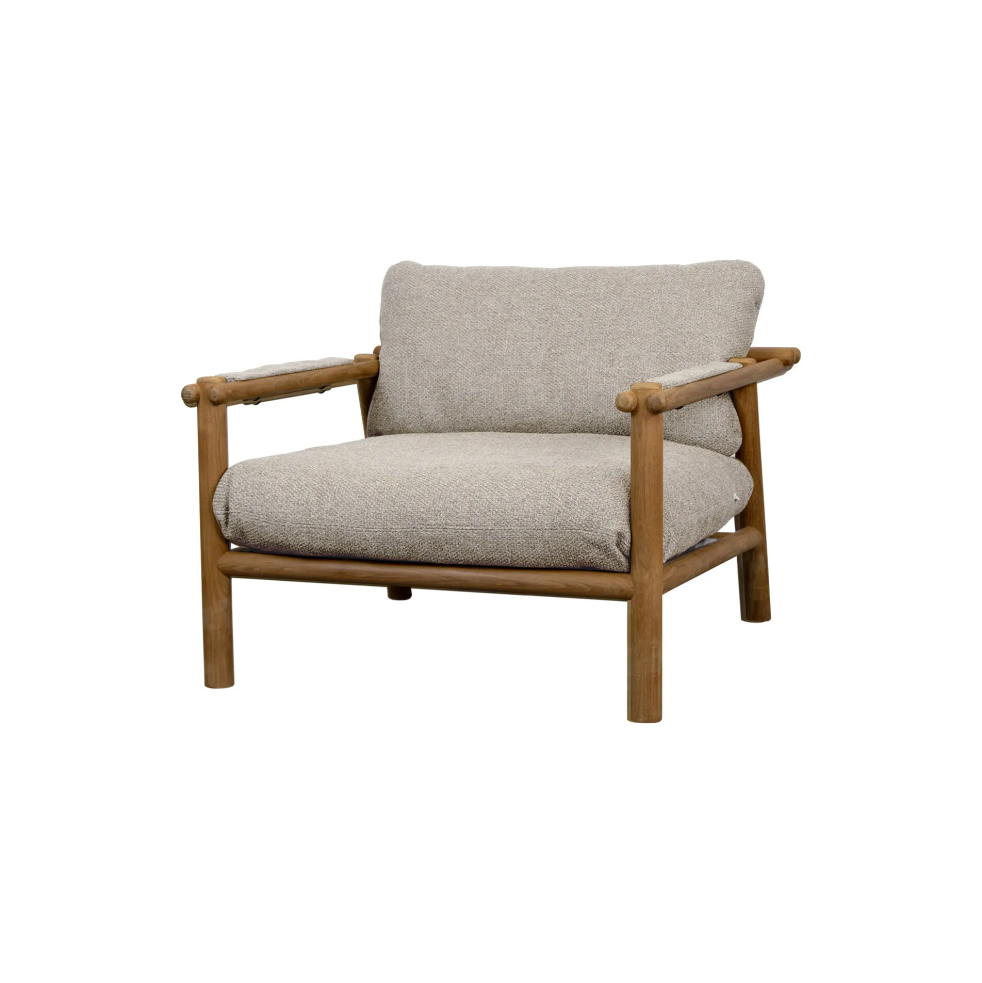 Sticks loungestol hyndesæt, light brown