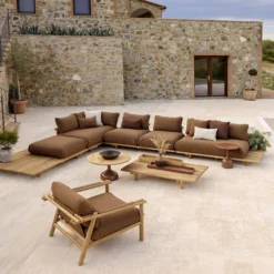 Sticks loungestol, teak