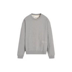 Stitched Circular Sweatshirt, grey melange