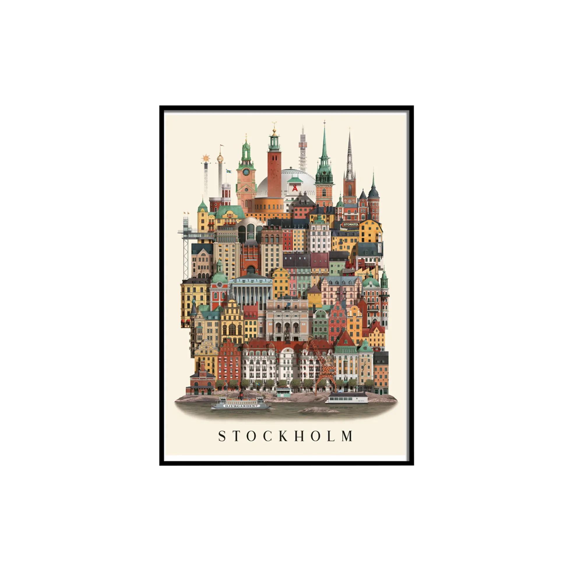 Stockholm plakat