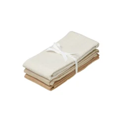 Stofble 3-pak, classic stripes camel