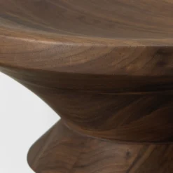 Stool, chestnut