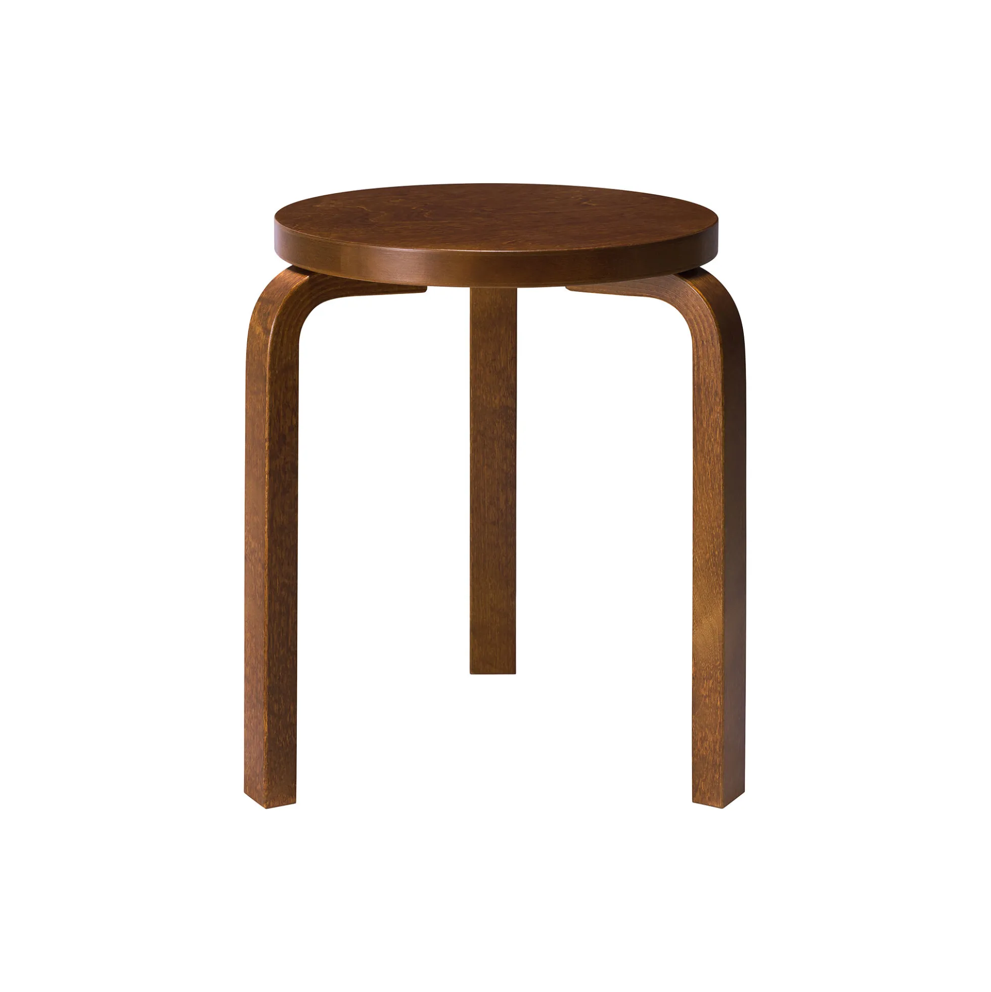 Stool 60, walnut
