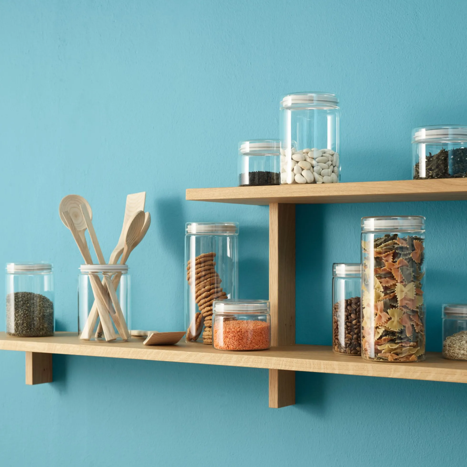 STORE-IT opbevaringsglas 0,5 L, light grey