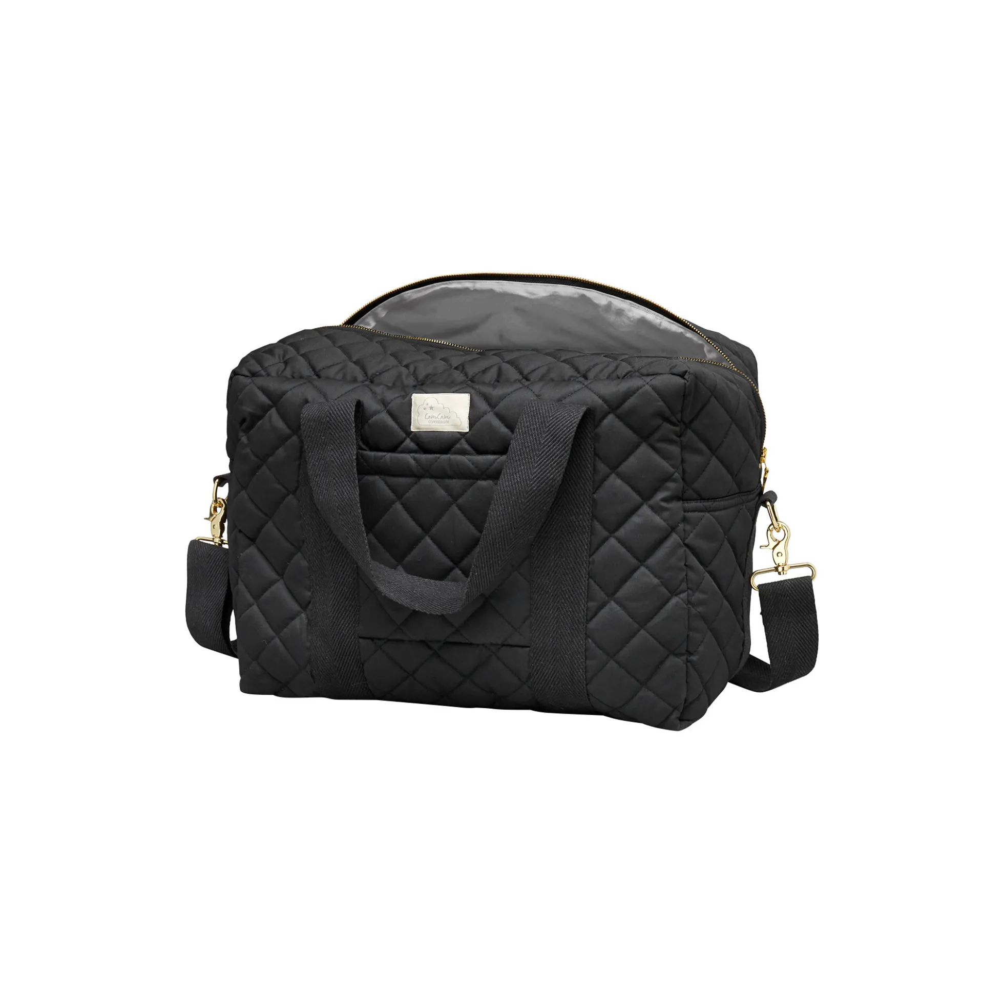 Stor pusletaske, black