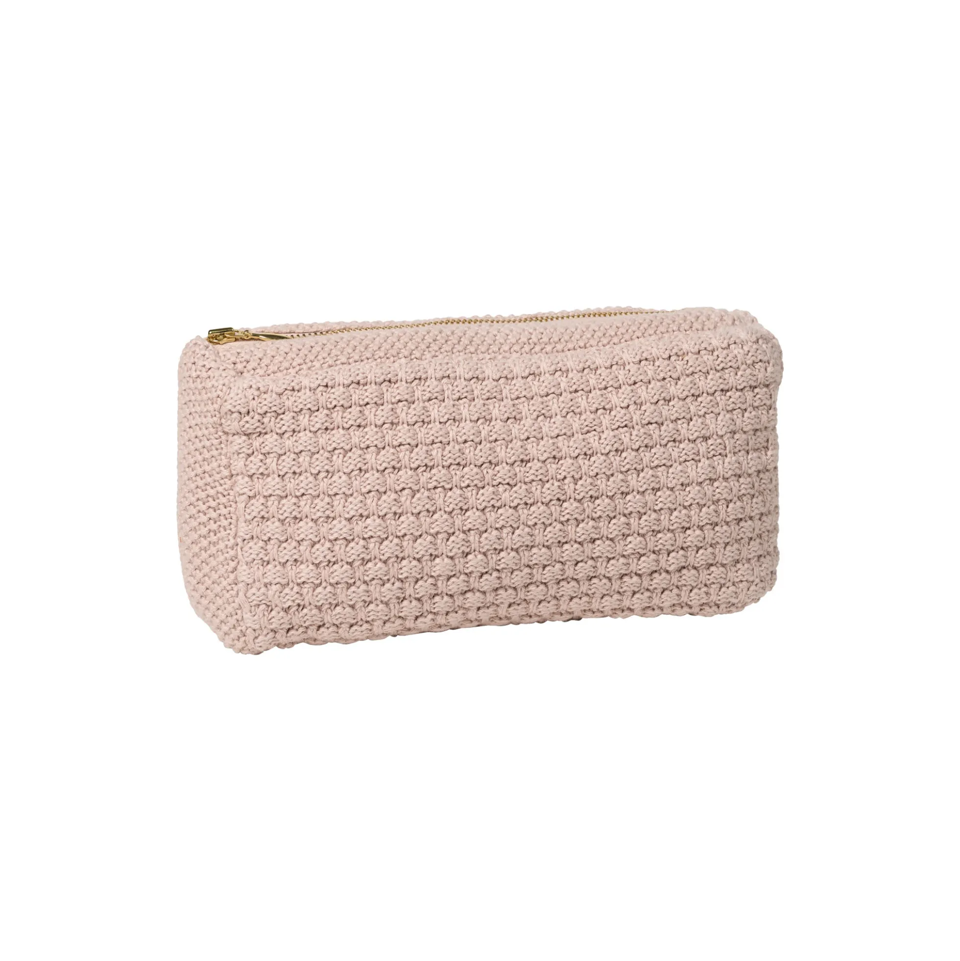 Strikket Clutch Petra, husted violet