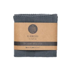 Strikket Klud, dark grey