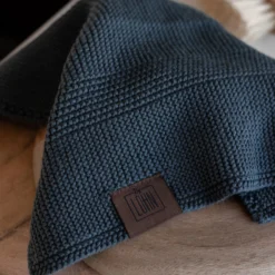 Strikket Klud, dark grey