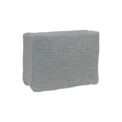 Strikket Toilettaske Petra, med grey melange