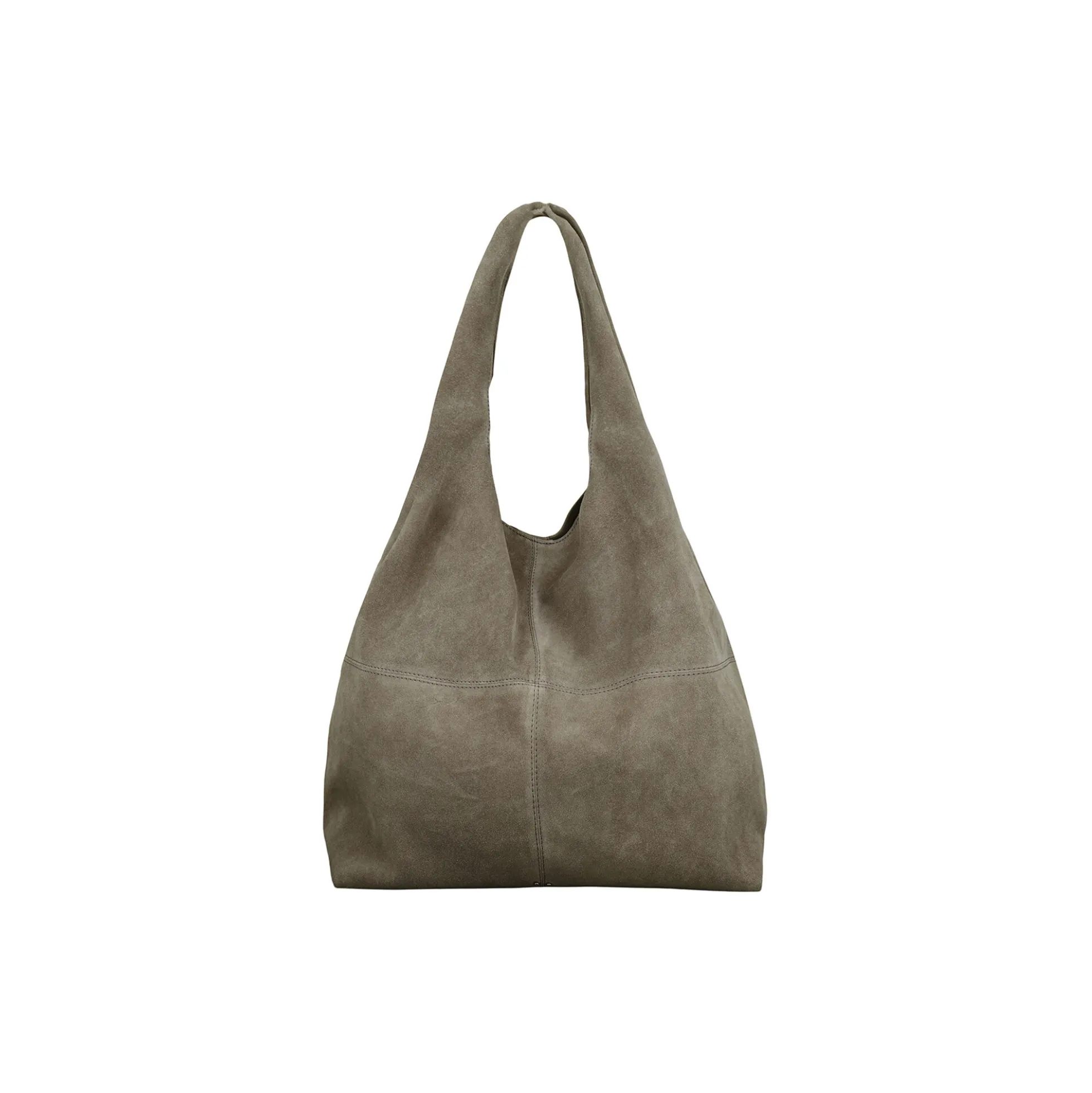 Suede Dalliea Bag, adobe