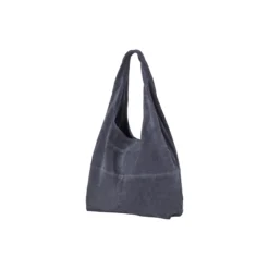 Suede Dalliea Bag, dark blue