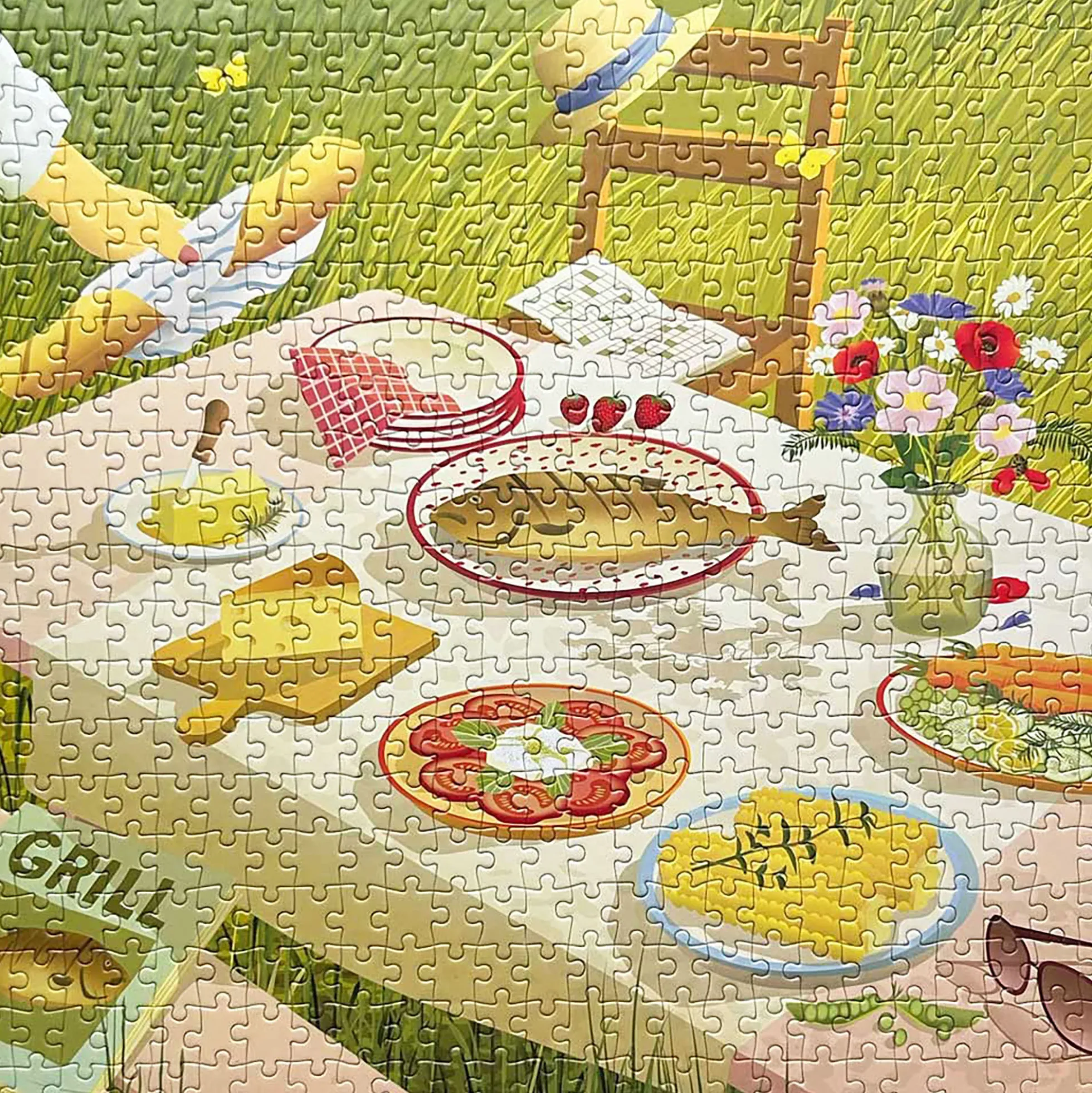 Summer Table & Me puslespil 500 brikker
